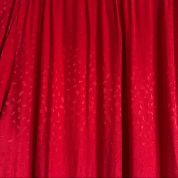 Anthropologie Maeve Wendy Red Tiered Maxi Dress Size 1X - Picture 11 of 16